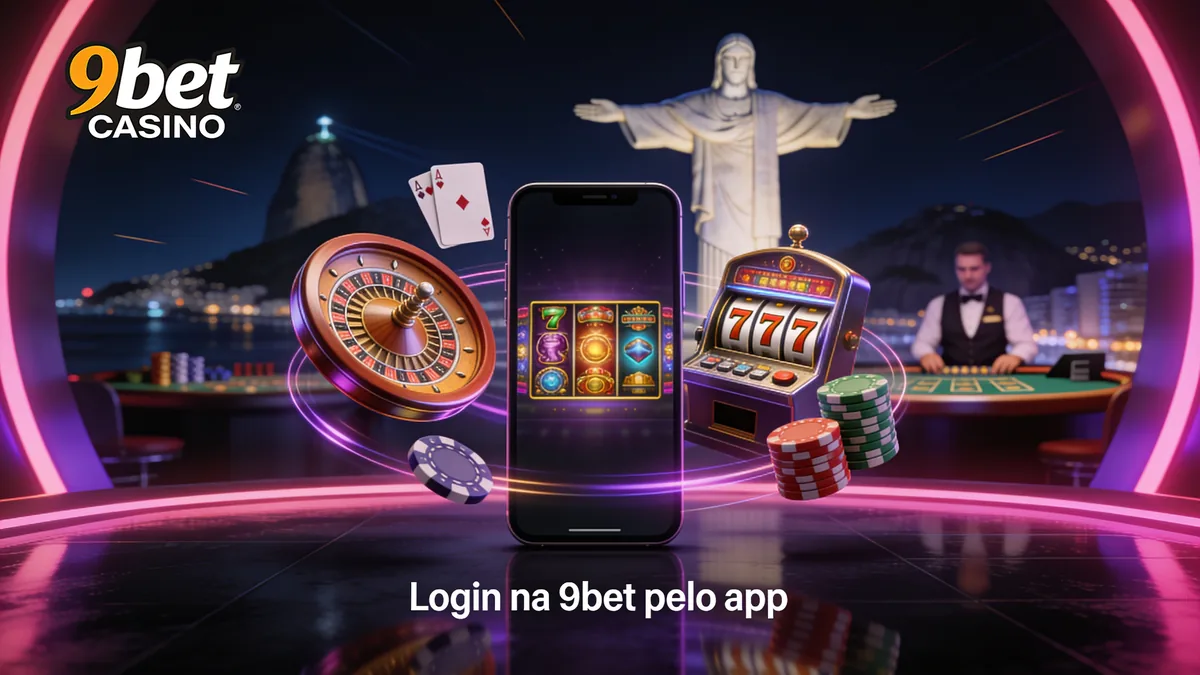 Login na 9bet pelo app — 9bet no Brasil