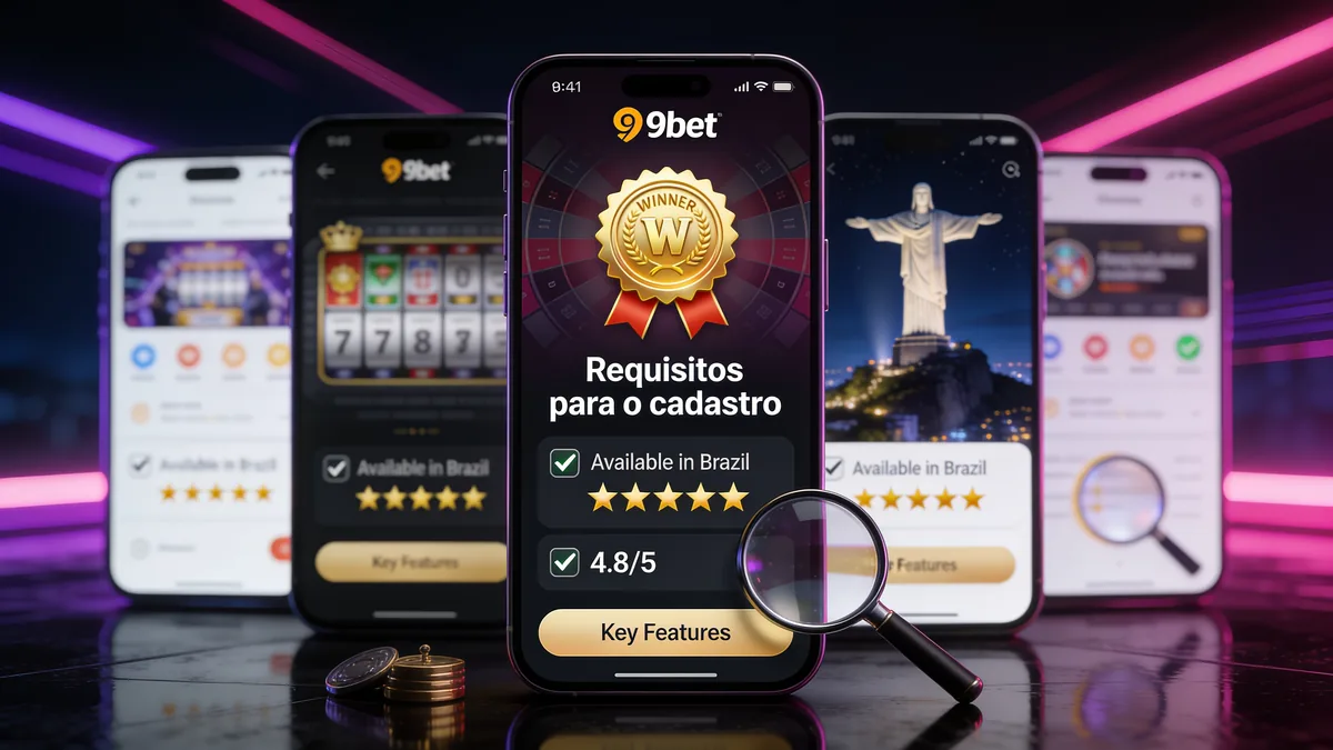 Requisitos para o cadastro: guia de 9bet para jogadores no Brasil